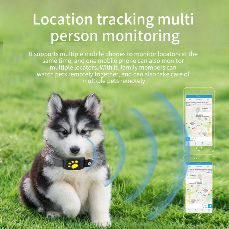 Smart GPS Pet Tracker – Waterproof, Real‑Time Tracking & Safe‑Zone Alerts for Dogs & Cats