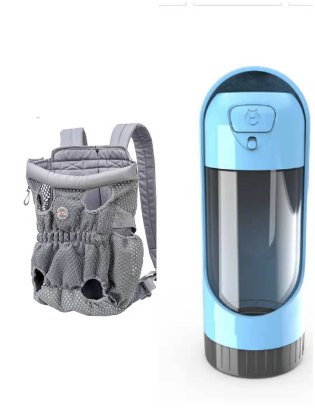 Breathable Pet Travel Backpack – Comfy Shoulder Carrier for Cats & Small Dogs!