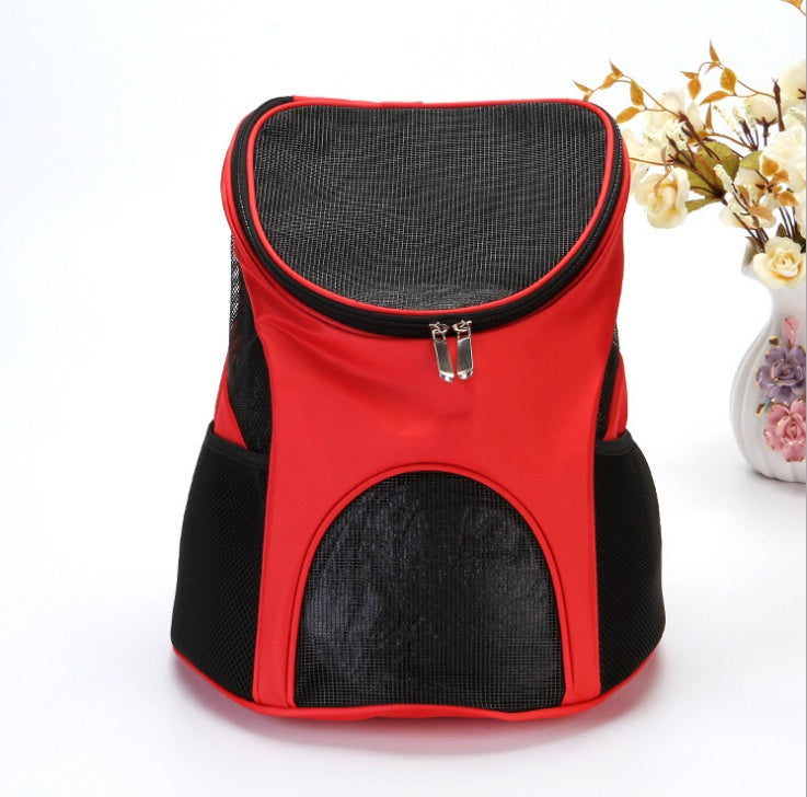 Premium Pet Travel Backpack – Breathable Comfort for Cats & Small Dogs on the Go!