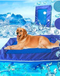 Summer Cooling Mat for Dogs and Cats – Self‑Cooling, Pressure‑Activated & Heat‑Relief Pet Pad