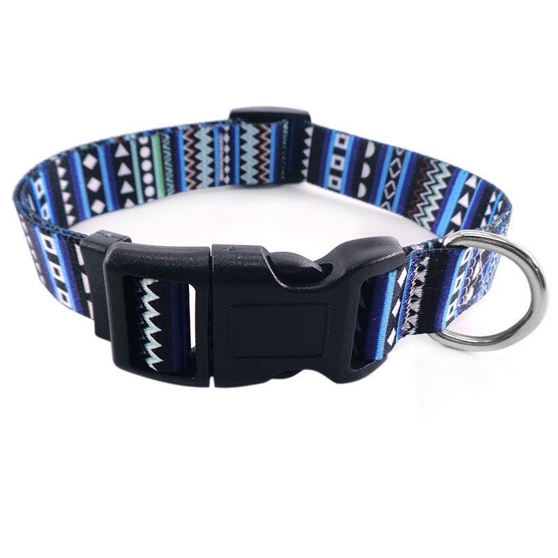 Bohemian Pet Collar for Dogs and Cats – Adjustable, Colorful & Comfortable Everyday Wear