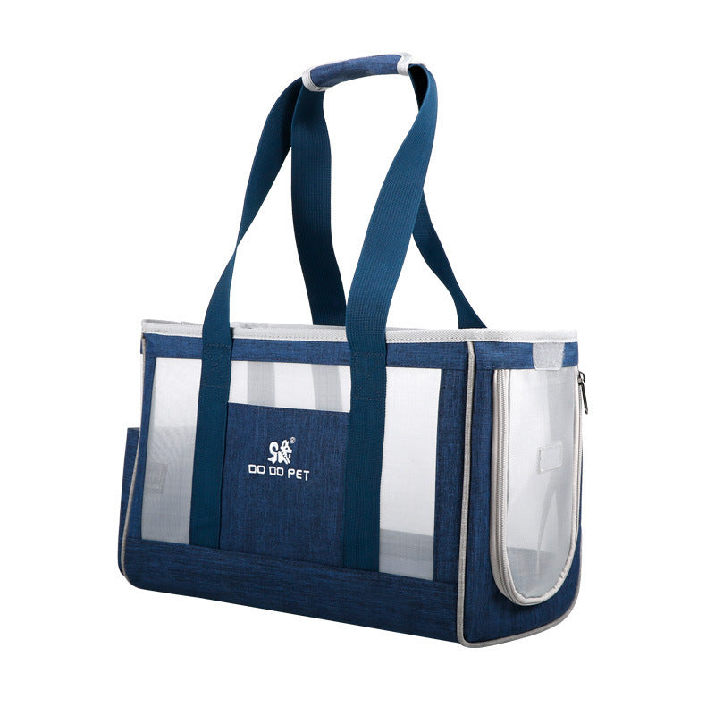 Stylish Pet Carrier Backpack – Breathe Easy Travel for Cats & Small Dogs!