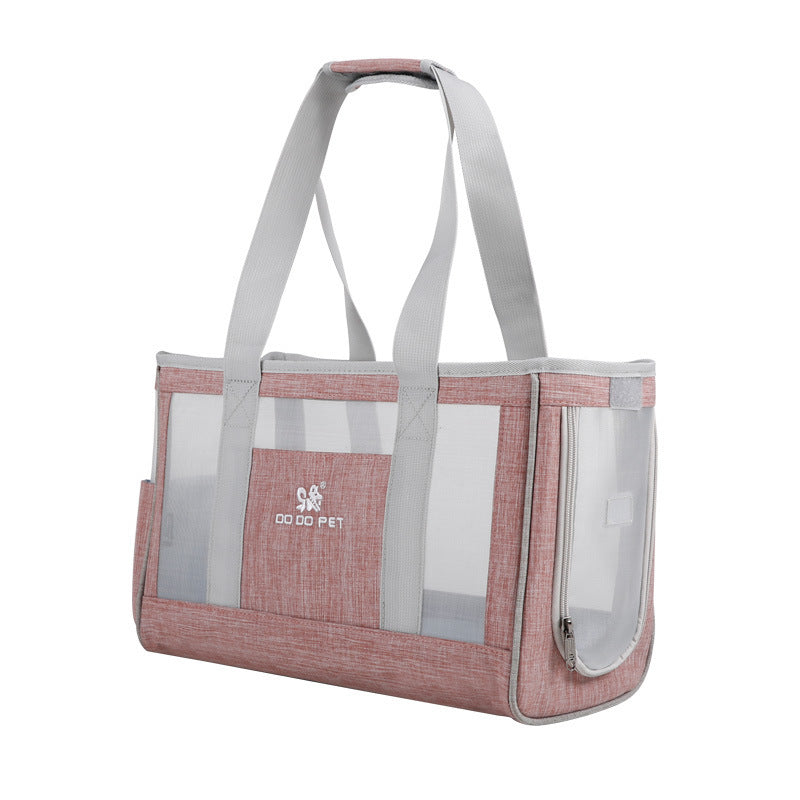 Stylish Pet Carrier Backpack – Breathe Easy Travel for Cats & Small Dogs!