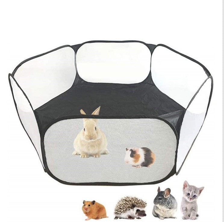 Portable Pet Playpen Tent – Safe Indoor & Outdoor Fun for Small Animals!