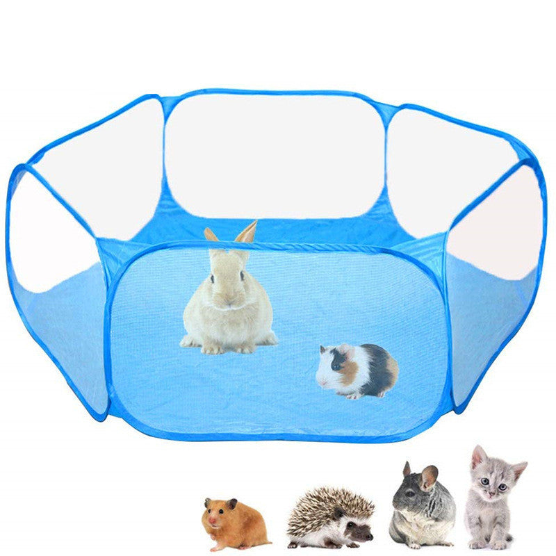 Portable Pet Playpen Tent – Safe Indoor & Outdoor Fun for Small Animals!