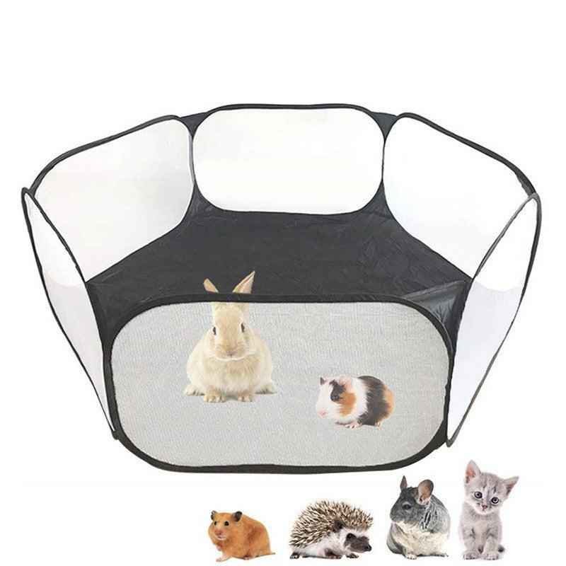 Portable Pet Playpen Tent – Safe Indoor & Outdoor Fun for Small Animals!