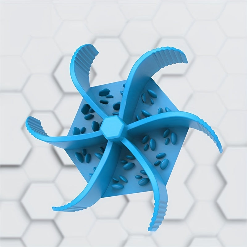 Hexagon Dog Lick Mat – Slow‑Feed, Suction‑Base & Anxiety‑Relief Lick Pad for Dogs & Cats