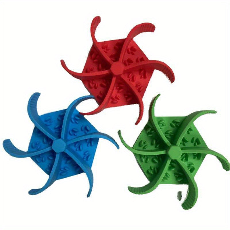 Hexagon Dog Lick Mat – Slow‑Feed, Suction‑Base & Anxiety‑Relief Lick Pad for Dogs & Cats