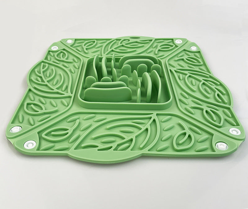 Foldable Silicone Pet Feeding Mat – Slow‑Feed, Portable & Easy‑Clean Mat for Dogs & Cats