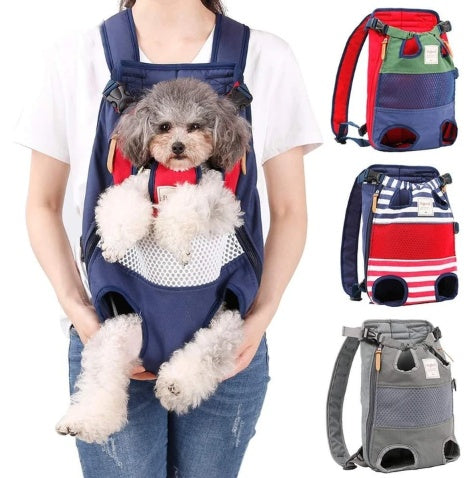 Front Pet Carrier Backpack – Hands-Free Snuggles for Cats & Small Dogs!