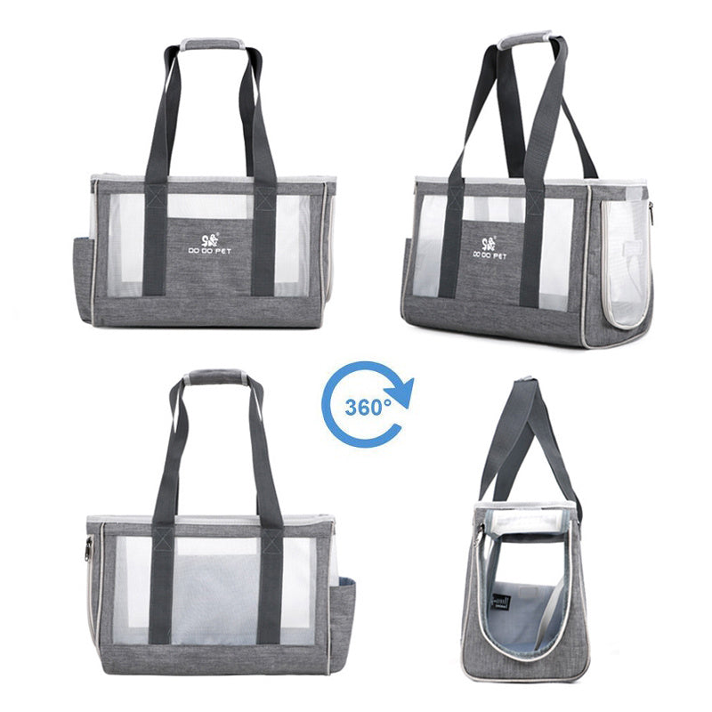 Stylish Pet Carrier Backpack – Breathe Easy Travel for Cats & Small Dogs!