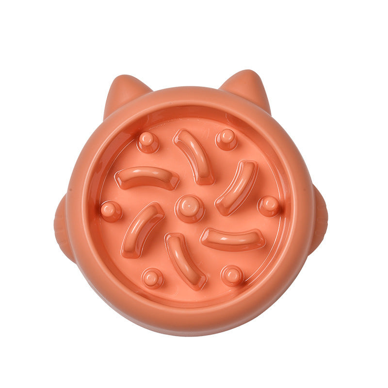 Anti-Choke Slow Feeder Bowl – Healthier Mealtimes for Dogs & Cats!