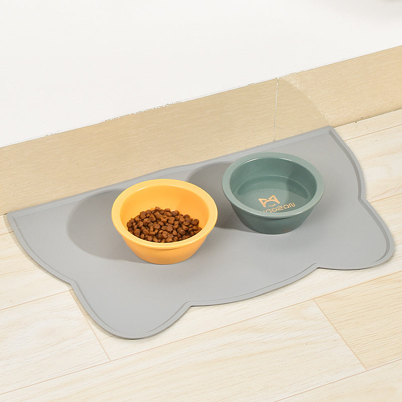 Silicone Pet Mat for Cats and Dogs – Non-Slip, Waterproof & Easy-to-Clean Feeding Mat