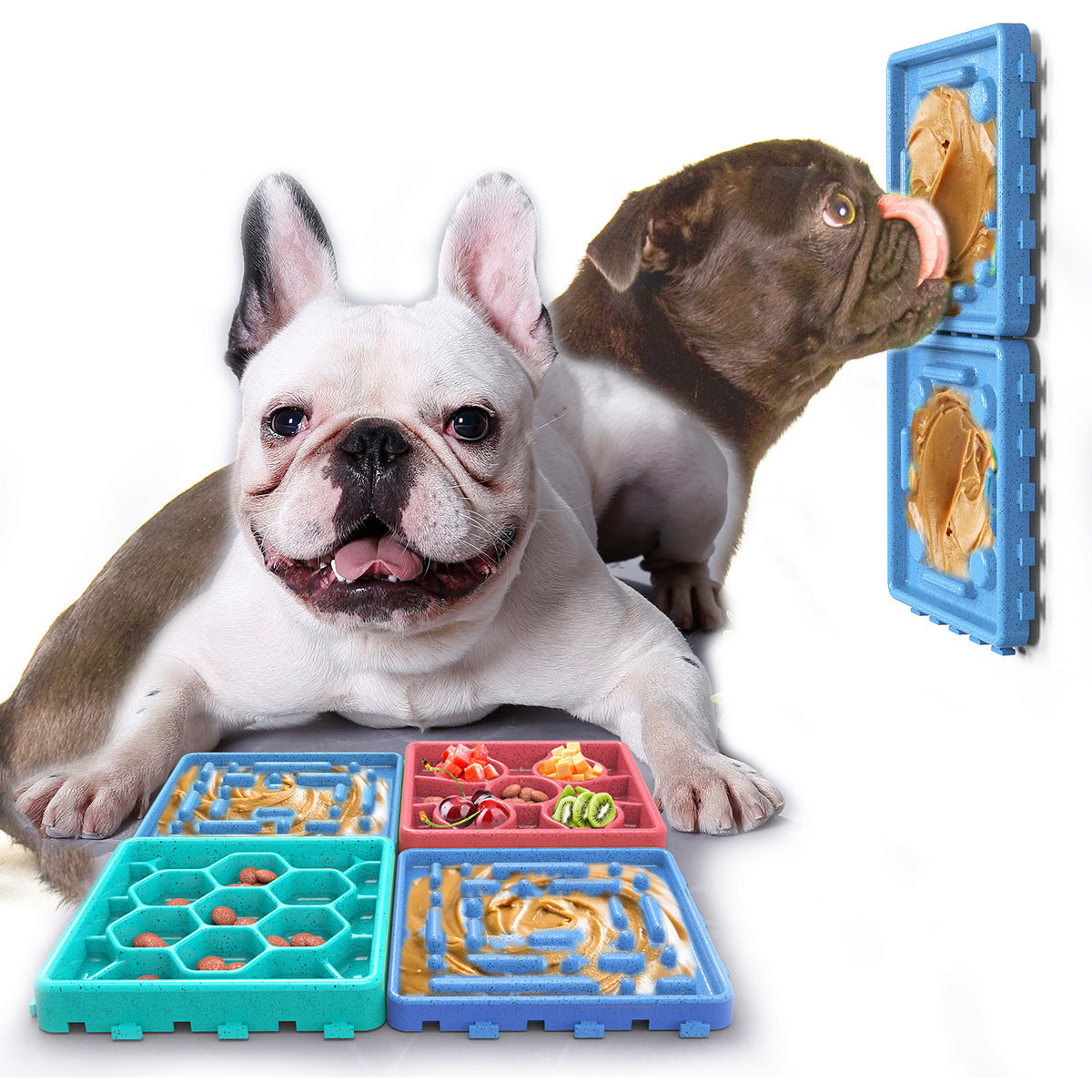 Slow Feeder Bowl – Healthier, Happier Mealtimes for Dogs & Cats!