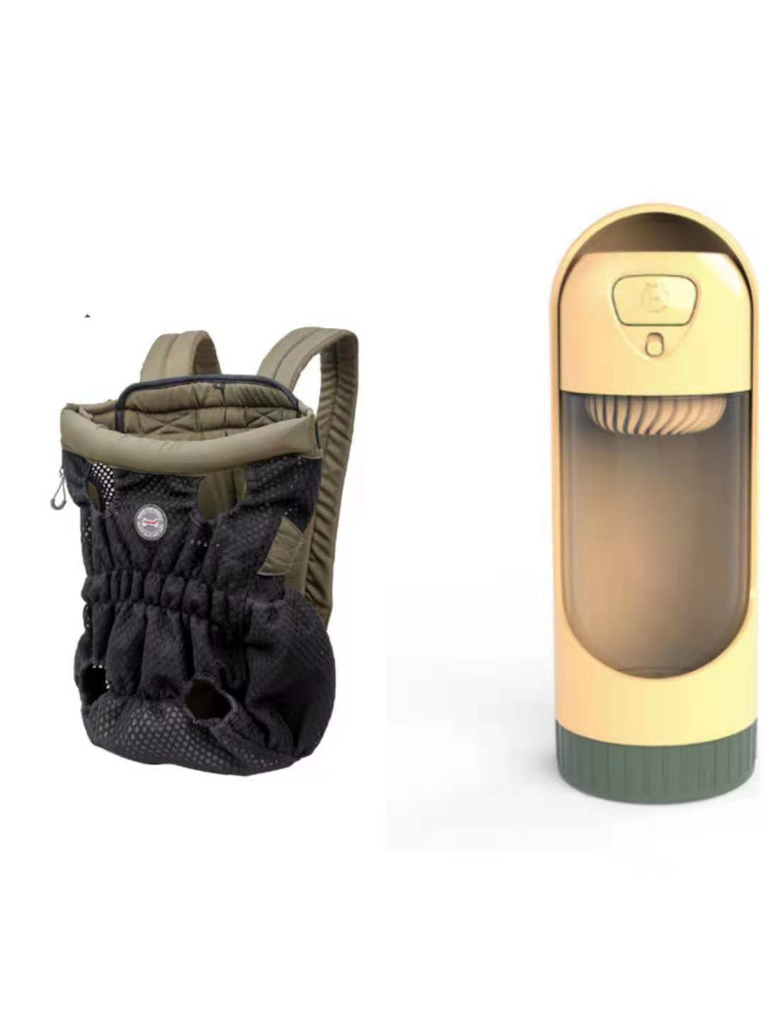 Breathable Pet Travel Backpack – Comfy Shoulder Carrier for Cats & Small Dogs!