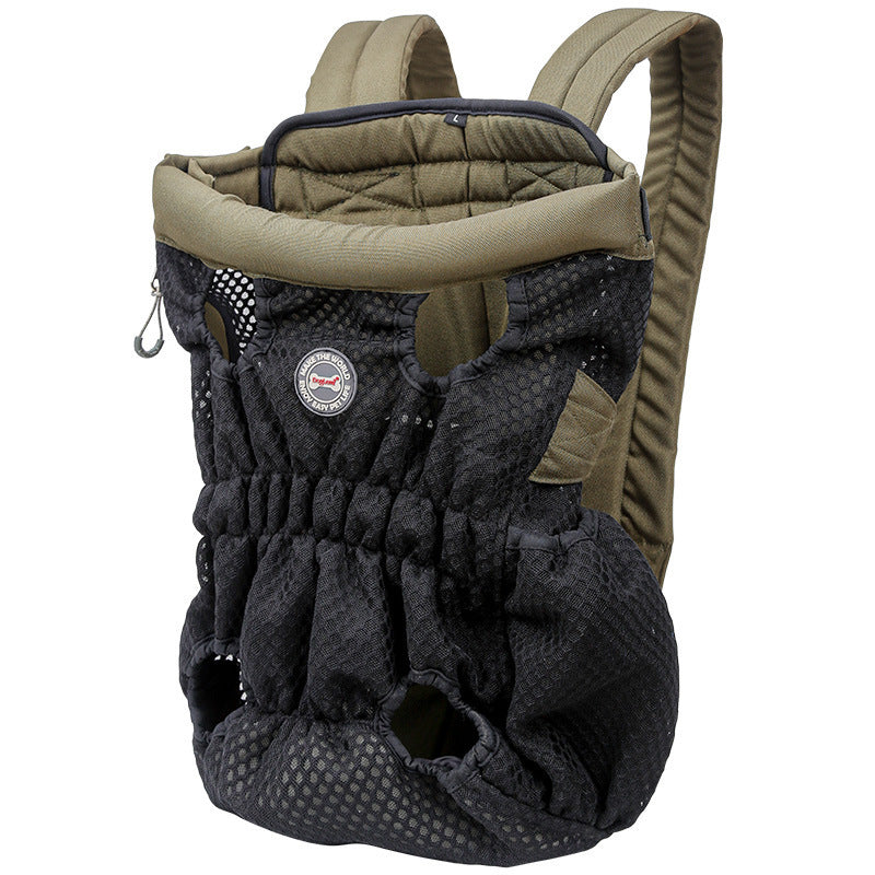 Breathable Pet Travel Backpack – Comfy Shoulder Carrier for Cats & Small Dogs!