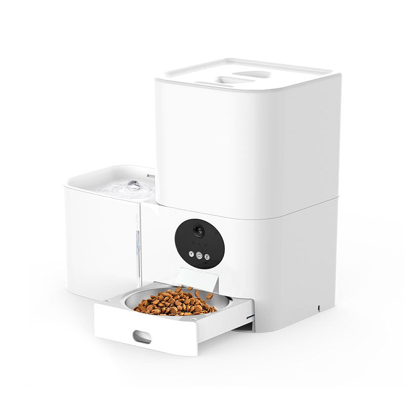Smart WiFi Pet Feeder – Automatic Food & Water Dispenser with App Control for Dogs & Cats
