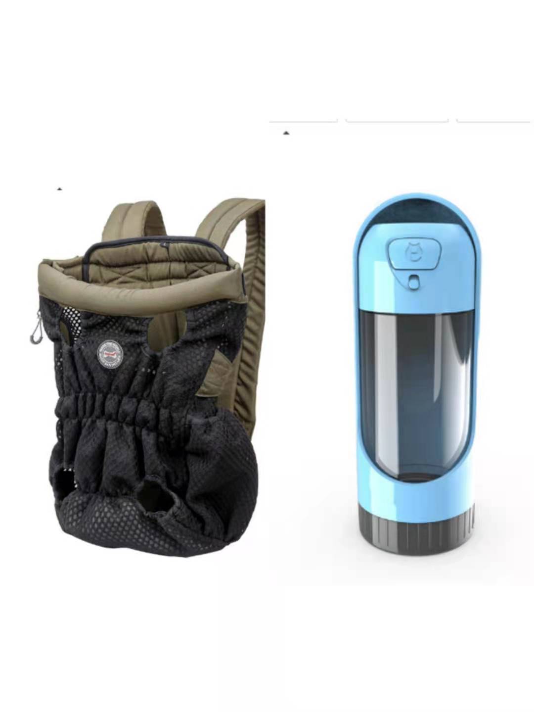 Breathable Pet Travel Backpack – Comfy Shoulder Carrier for Cats & Small Dogs!
