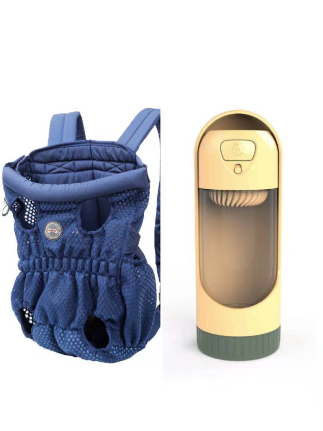 Breathable Pet Travel Backpack – Comfy Shoulder Carrier for Cats & Small Dogs!
