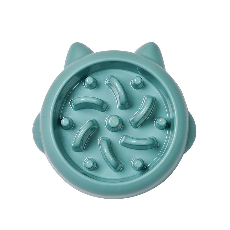 Anti-Choke Slow Feeder Bowl – Healthier Mealtimes for Dogs & Cats!