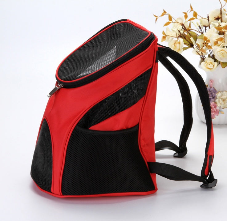 Premium Pet Travel Backpack – Breathable Comfort for Cats & Small Dogs on the Go!