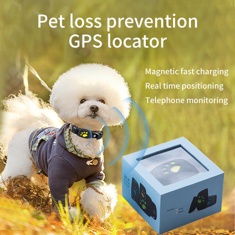 Smart GPS Pet Tracker – Waterproof, Real‑Time Tracking & Safe‑Zone Alerts for Dogs & Cats