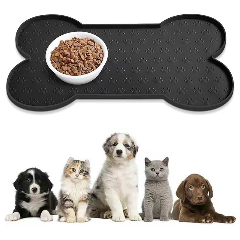 Silicone Pet Feeding Mat – No Spills, Easy Clean