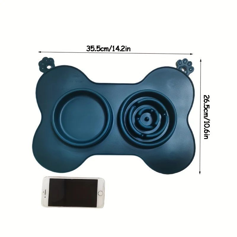 Silicone Pet Licking Pad – Slow‑Feed, Anxiety‑Relief & Non‑Slip Lick Mat for Dogs & Cats