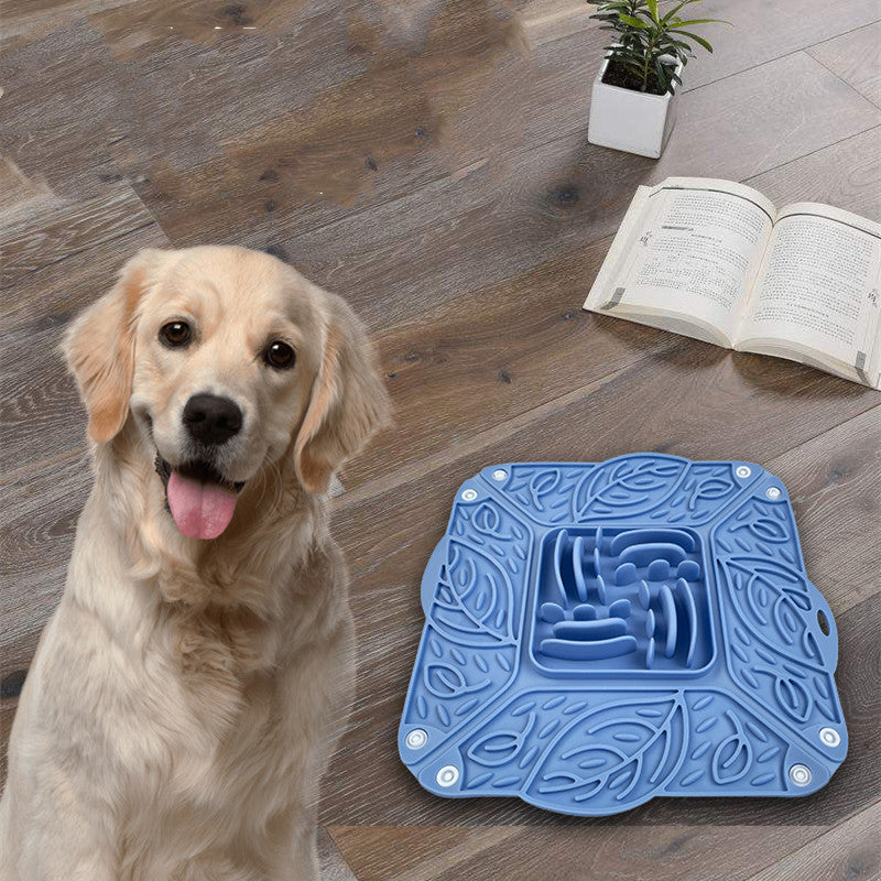 Foldable Silicone Pet Feeding Mat – Slow‑Feed, Portable & Easy‑Clean Mat for Dogs & Cats