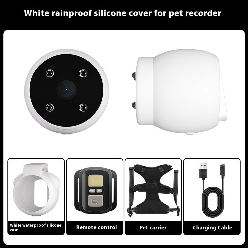 Pet Camera Collar for Dogs and Cats – HD, Lightweight & Adjustable Collar Camera
