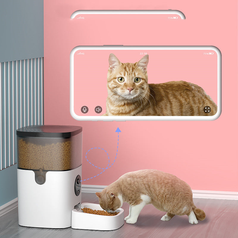Smart Automatic Pet Feeder – Timed Portions, Fresh Servings & Stress‑Free Feeding for Dogs & Cats