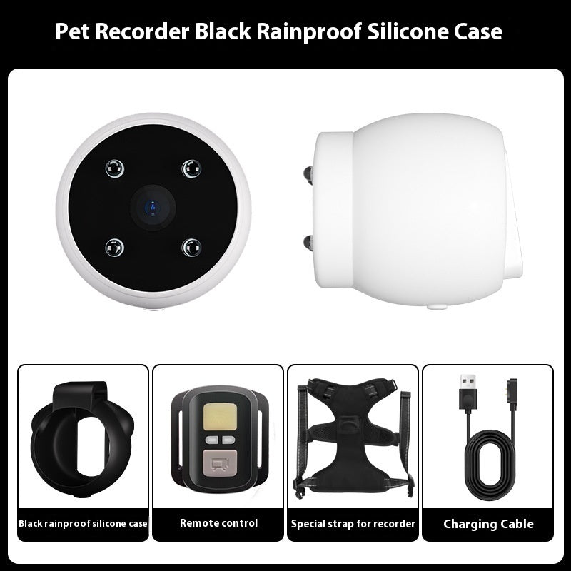 Pet Camera Collar for Dogs and Cats – HD, Lightweight & Adjustable Collar Camera