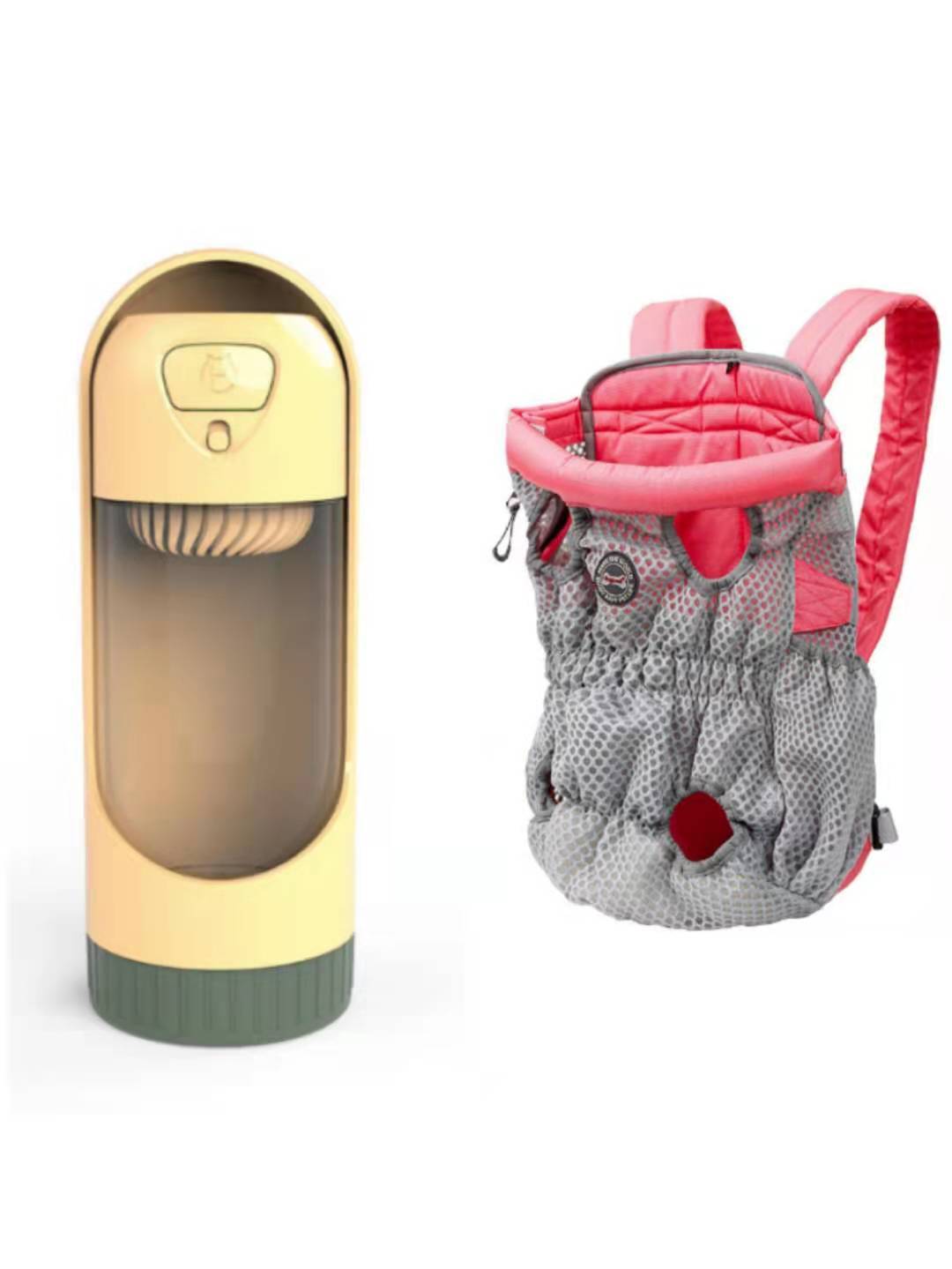 Breathable Pet Travel Backpack – Comfy Shoulder Carrier for Cats & Small Dogs!