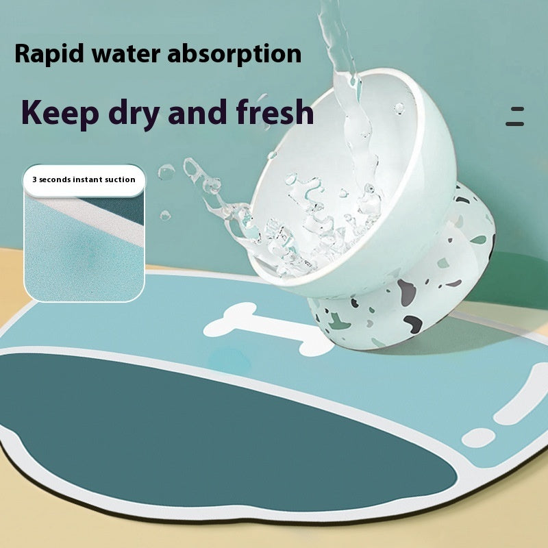 Mess-Free Silicone Pet Feeding Mat – Non-Slip & Waterproof