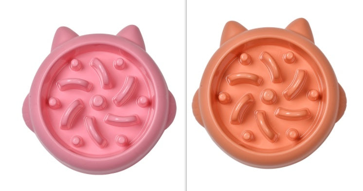 Anti-Choke Slow Feeder Bowl – Healthier Mealtimes for Dogs & Cats!