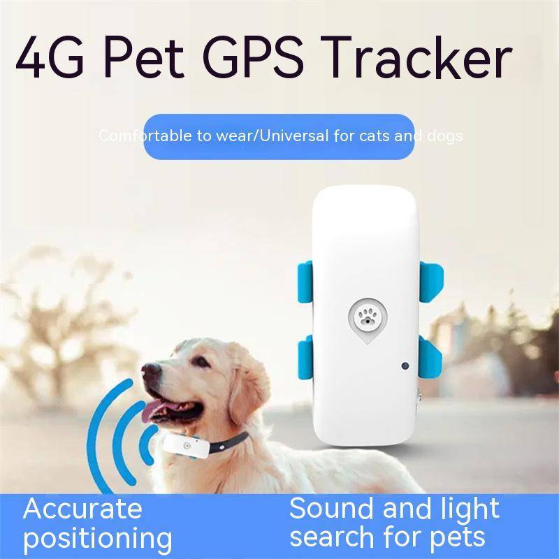4G GPS Pet Tracker Collar for Dogs and Cats – Waterproof, Real‑Time Tracking & Safe‑Zone Alerts