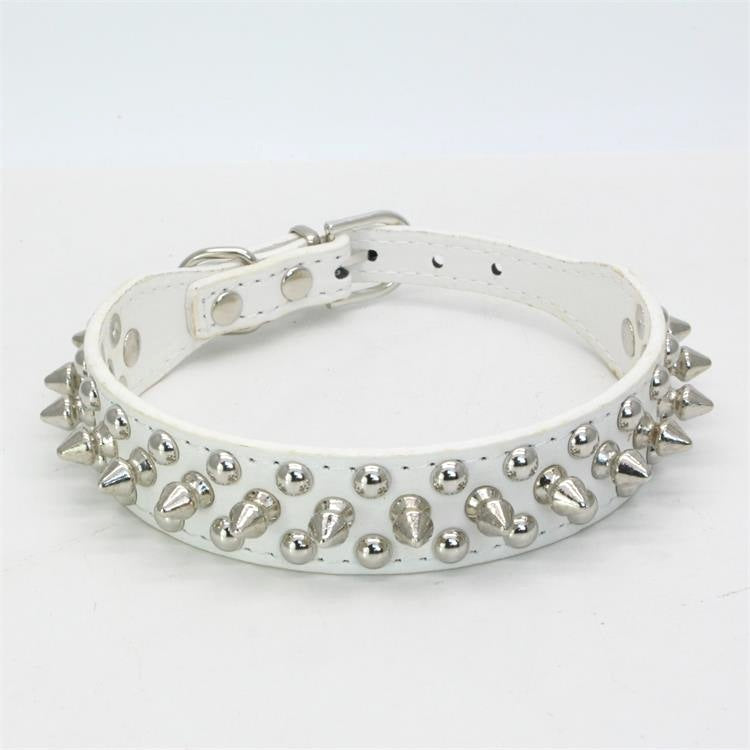 Adjustable Rivet Pet Collar for Dogs and Cats – Durable & Stylish Everyday Wear